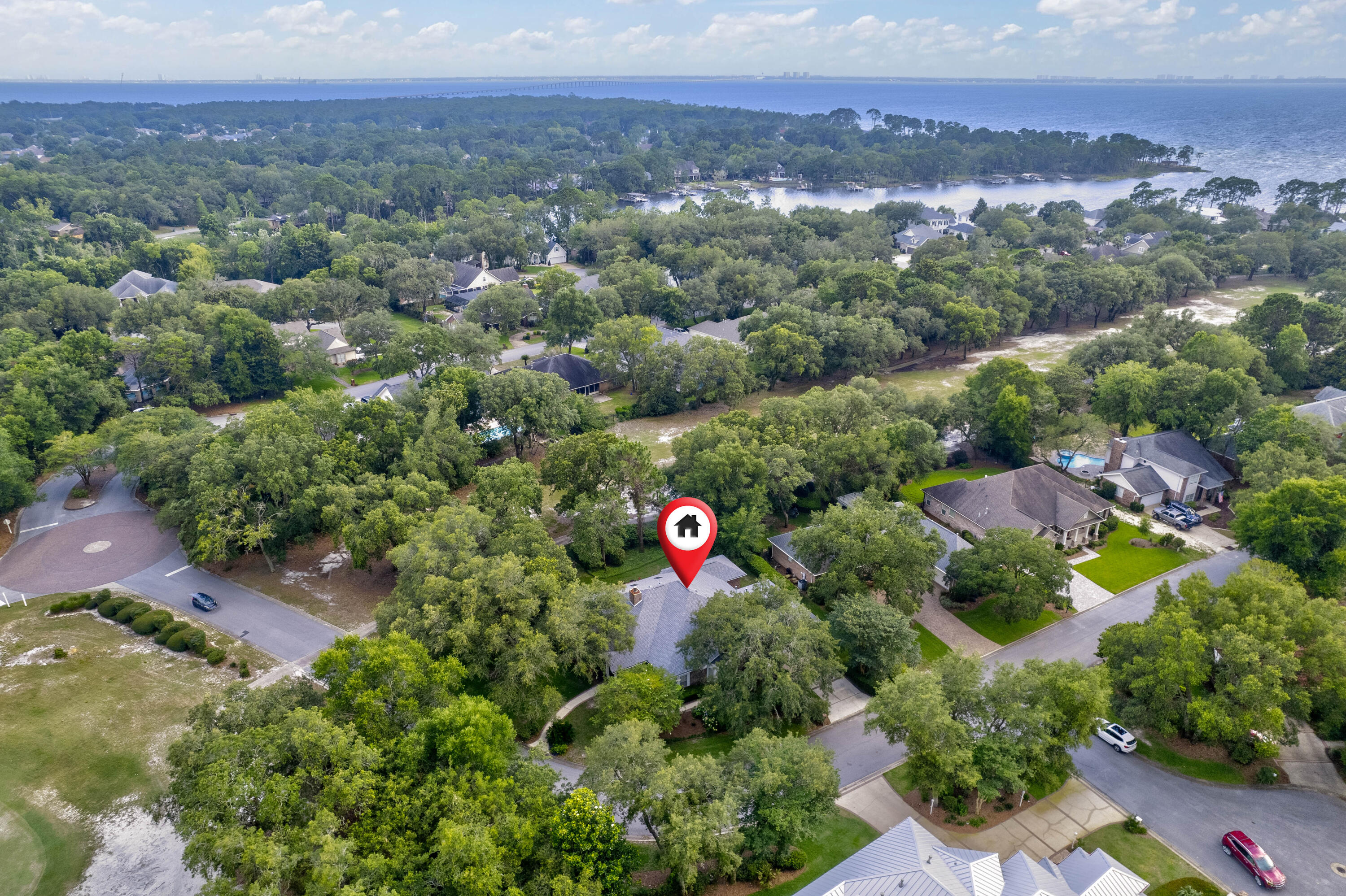 4418 Windrush Drive Niceville, FL 32578 - Photo 58 of 66 an aerial view of multiple house
