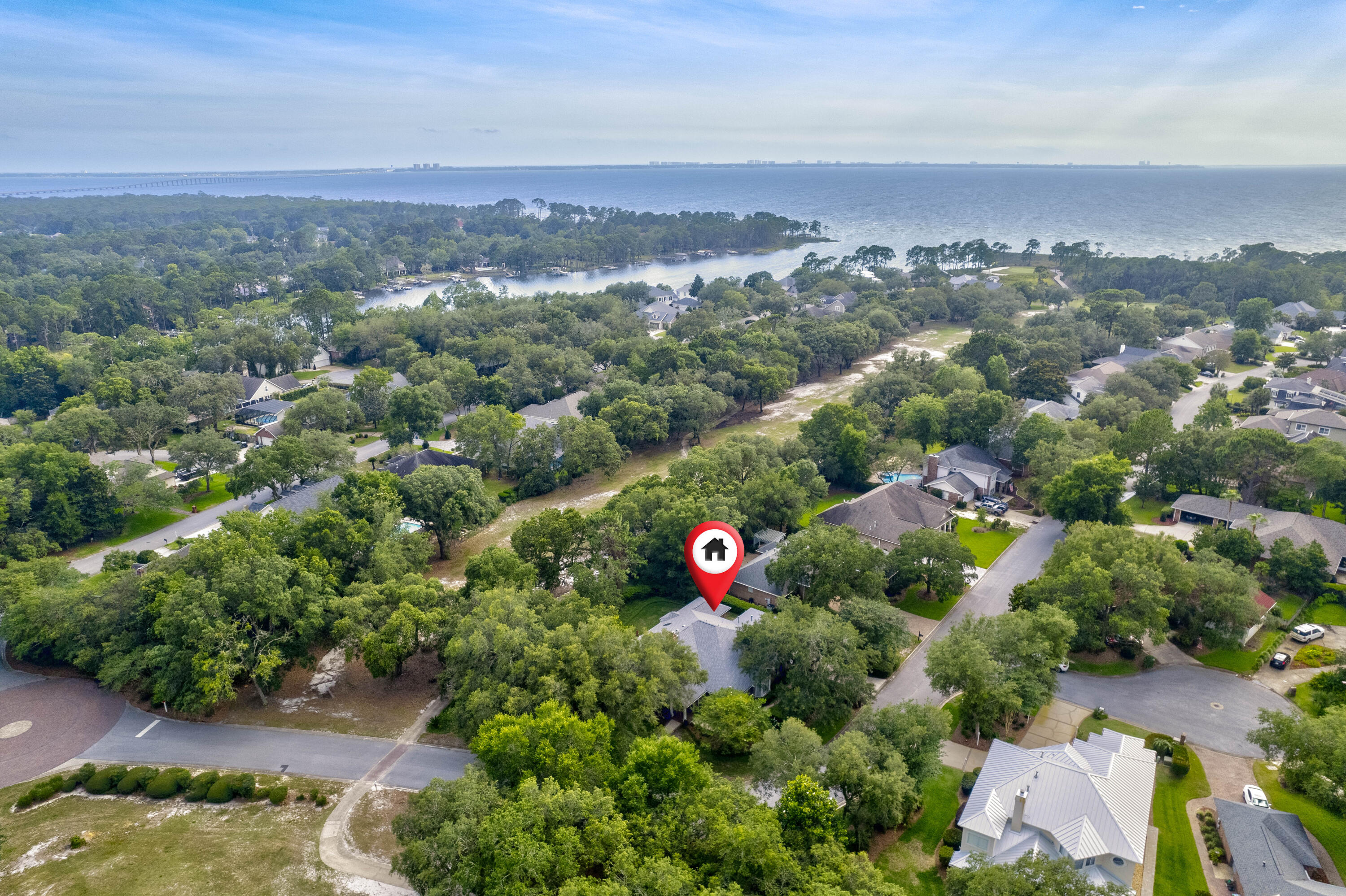 4418 Windrush Drive Niceville, FL 32578 - Photo 65 of 66 an aerial view of multiple house