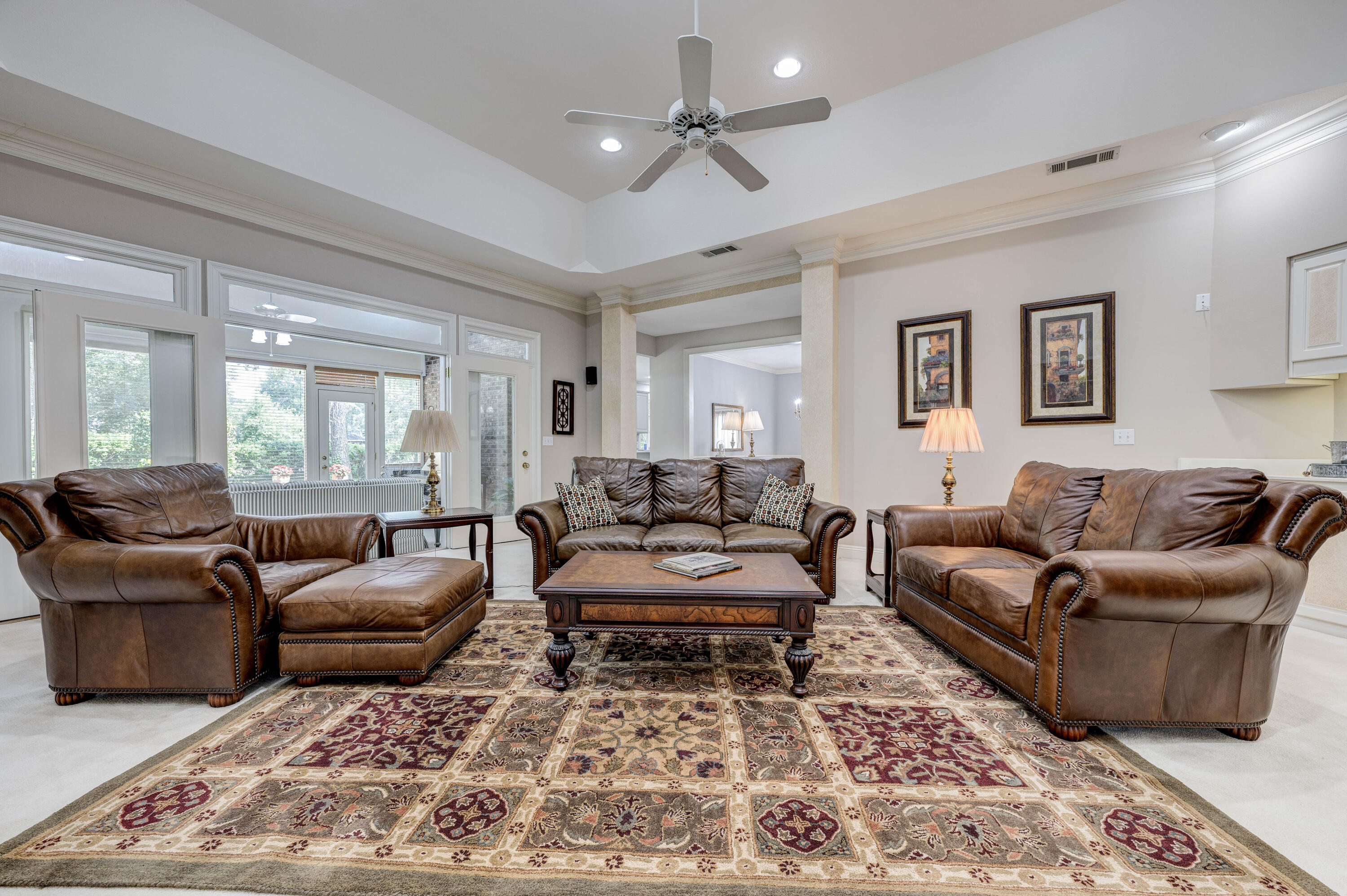 4418 Windrush Drive Niceville, FL 32578 - Photo 9 of 66 a living room with furniture and a rug