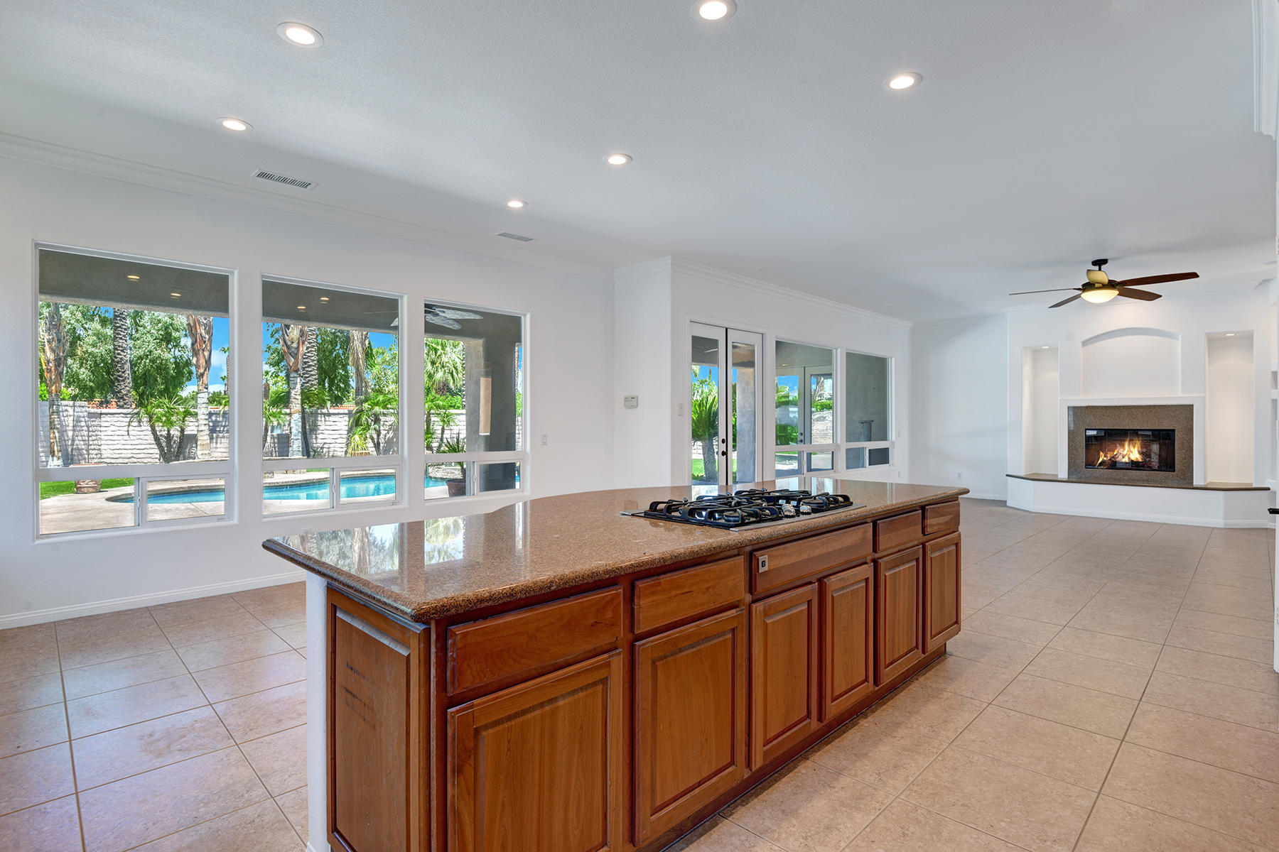 69702 Matisse Road Cathedral City, CA 92234 - Photo 22 of 52 KITCHEN OUT OVER ISLAND MLS