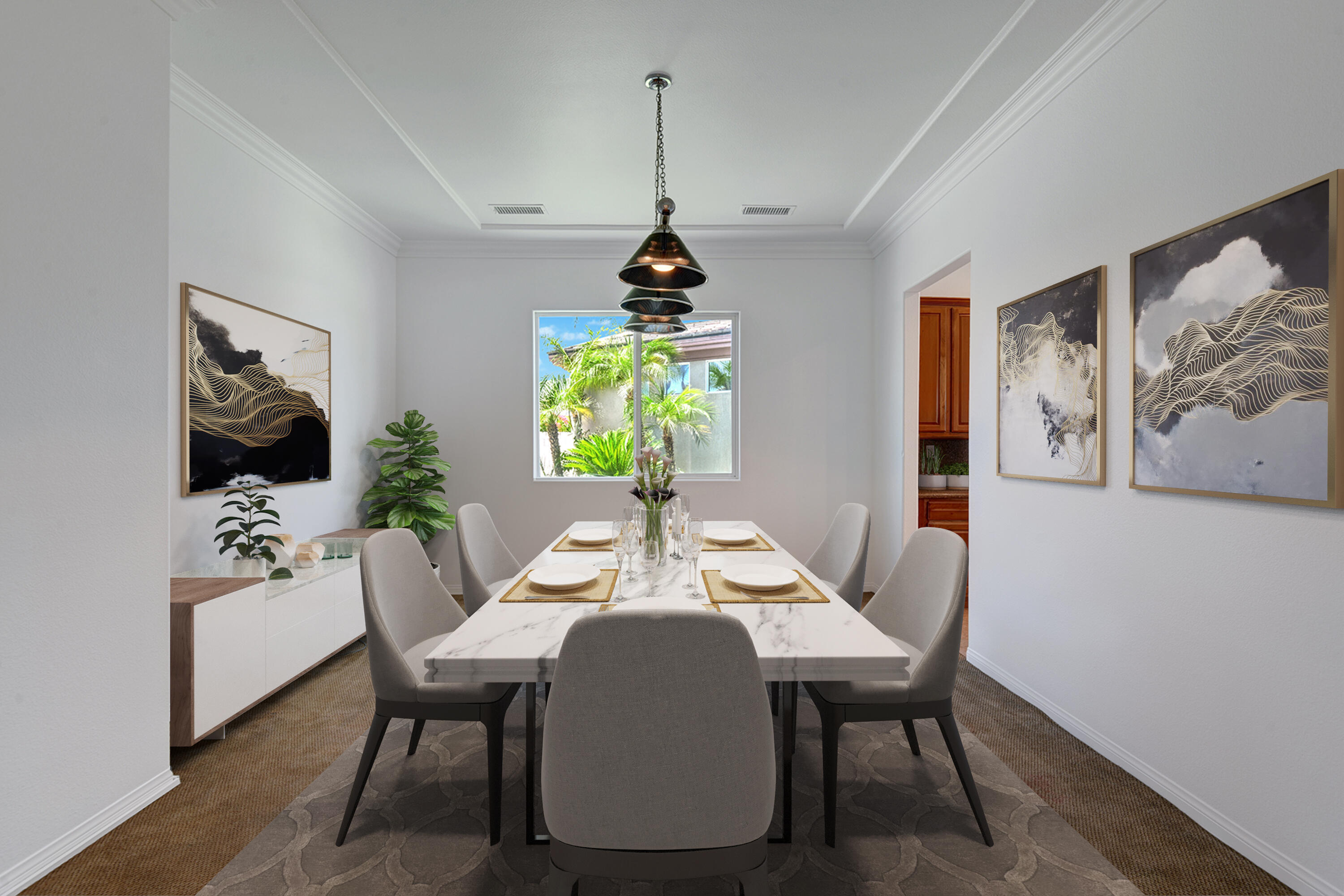 69702 Matisse Road Cathedral City, CA 92234 - Photo 25 of 52 DINING ROOM STRAIGHT IN MLS_final