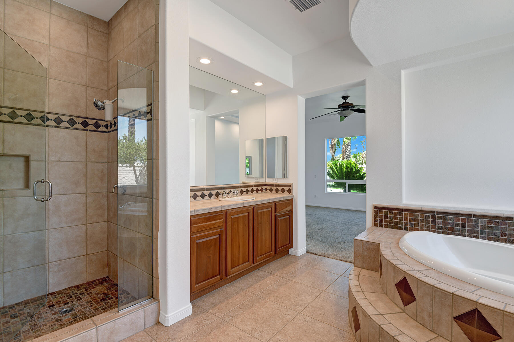 69702 Matisse Road Cathedral City, CA 92234 - Photo 36 of 52 PRIMARY BATHROOM ANGLED OUT MLS
