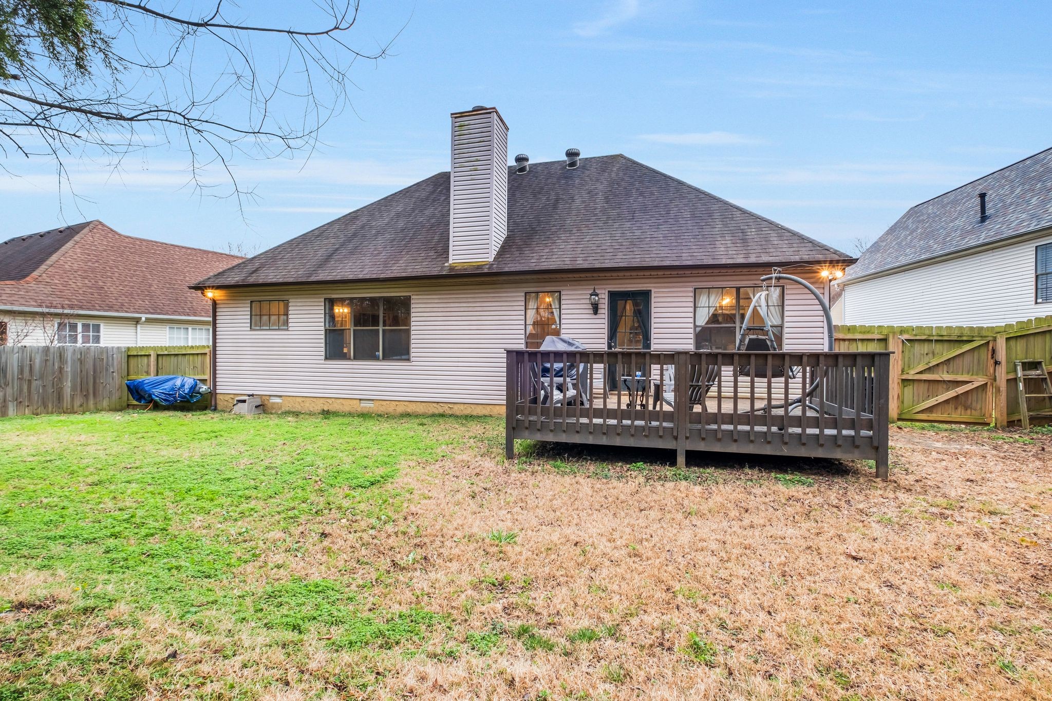 2048 Ransom Place Nashville, TN 37217 - Photo 29 of 30 a view of a house with a yard and deck