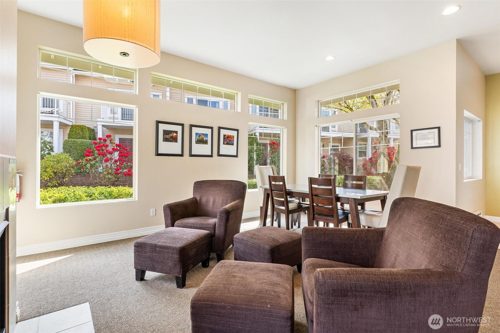 11856 Northeast 162nd Lane, Unit 94 Bothell, WA 98011 - Photo 28 of 36 a living room with furniture and a large window