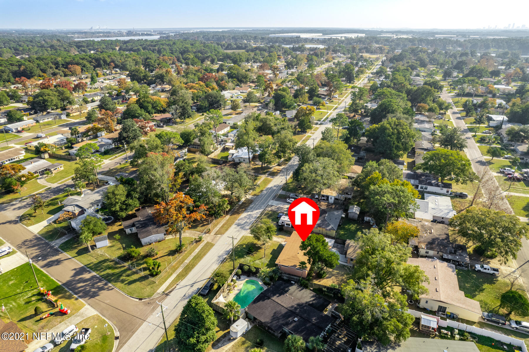 11544 Emuness Road Jacksonville, FL 32218 - Photo 31 of 31 31 aerial looking south