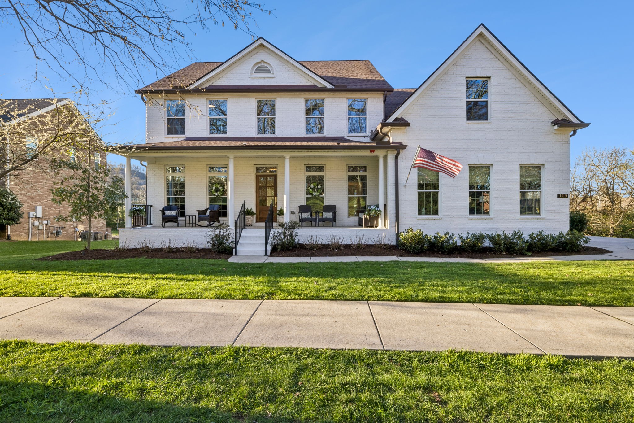 119 Stream Valley Boulevard Franklin, TN 37064 - Photo 1 of 100 a front view of a house with a yard