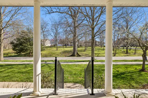 a kitchen with stainless steel appliances and cabinets