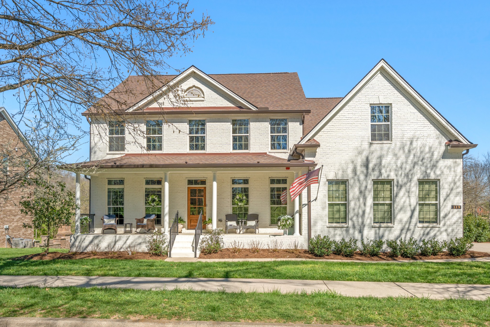 119 Stream Valley Boulevard Franklin, TN 37064 - Photo 86 of 100 a front view of a house with a yard