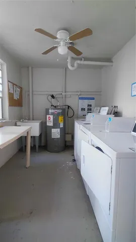 a view of utility room