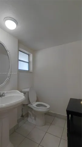 a view of empty room with a window