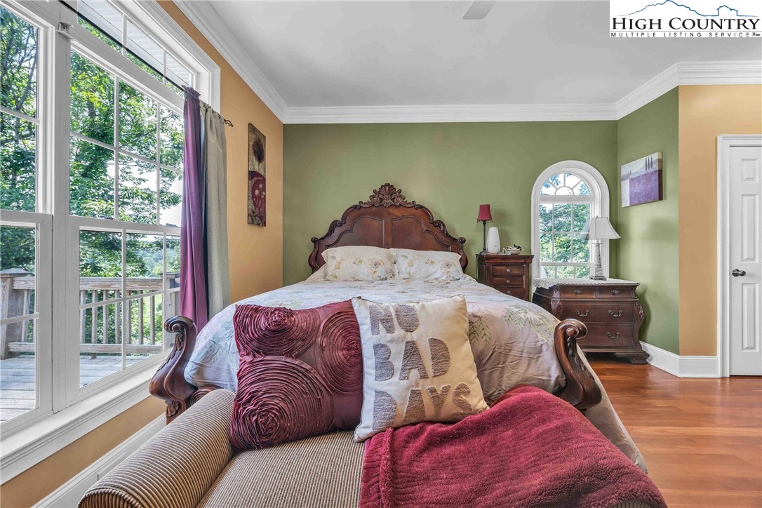 127 Deerfield Road West Jefferson, NC 28694 - Photo 23 of 47 a living room with furniture and a large window