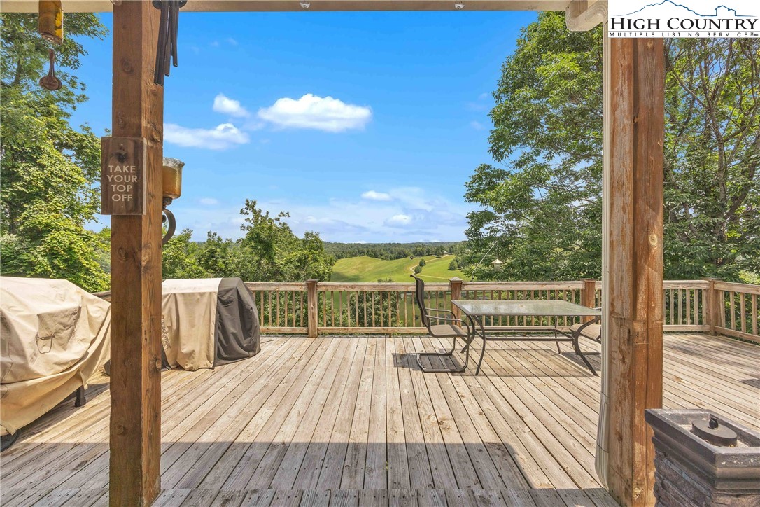 127 Deerfield Road West Jefferson, NC 28694 - Photo 33 of 47 a view of balcony with furniture