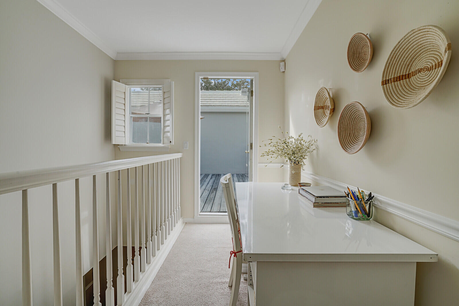 5961 Catesby Street Boca Raton, FL 33433 - Photo 25 of 41 a dining room with wooden floor a sink and a mirror