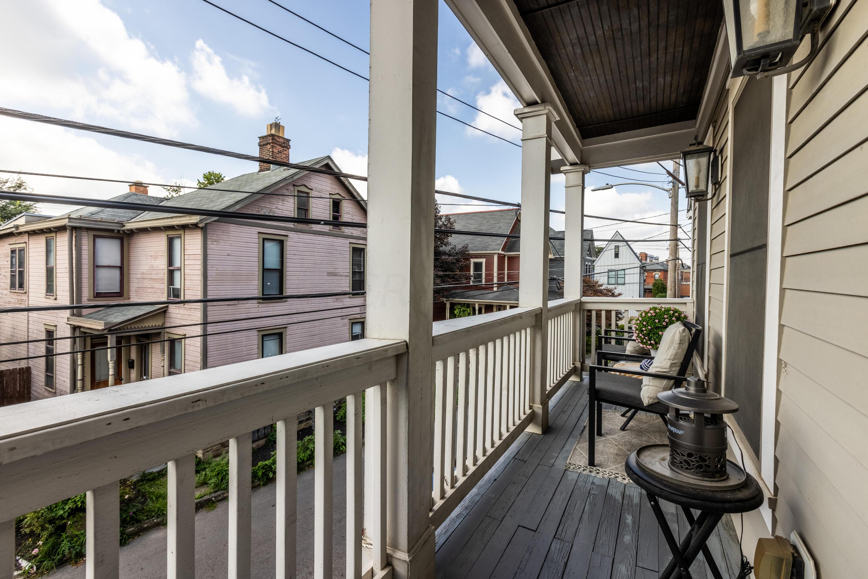 154 Punta Alley Columbus, OH 43201 - Photo 32 of 56 Second Floor Porch