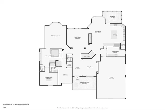 $849,900 | 921 1751st Road, Bates City, MO 64011