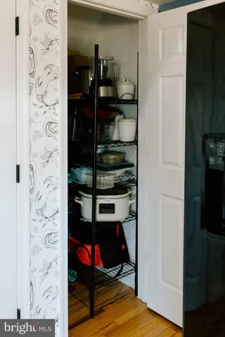 a view of walk in closet