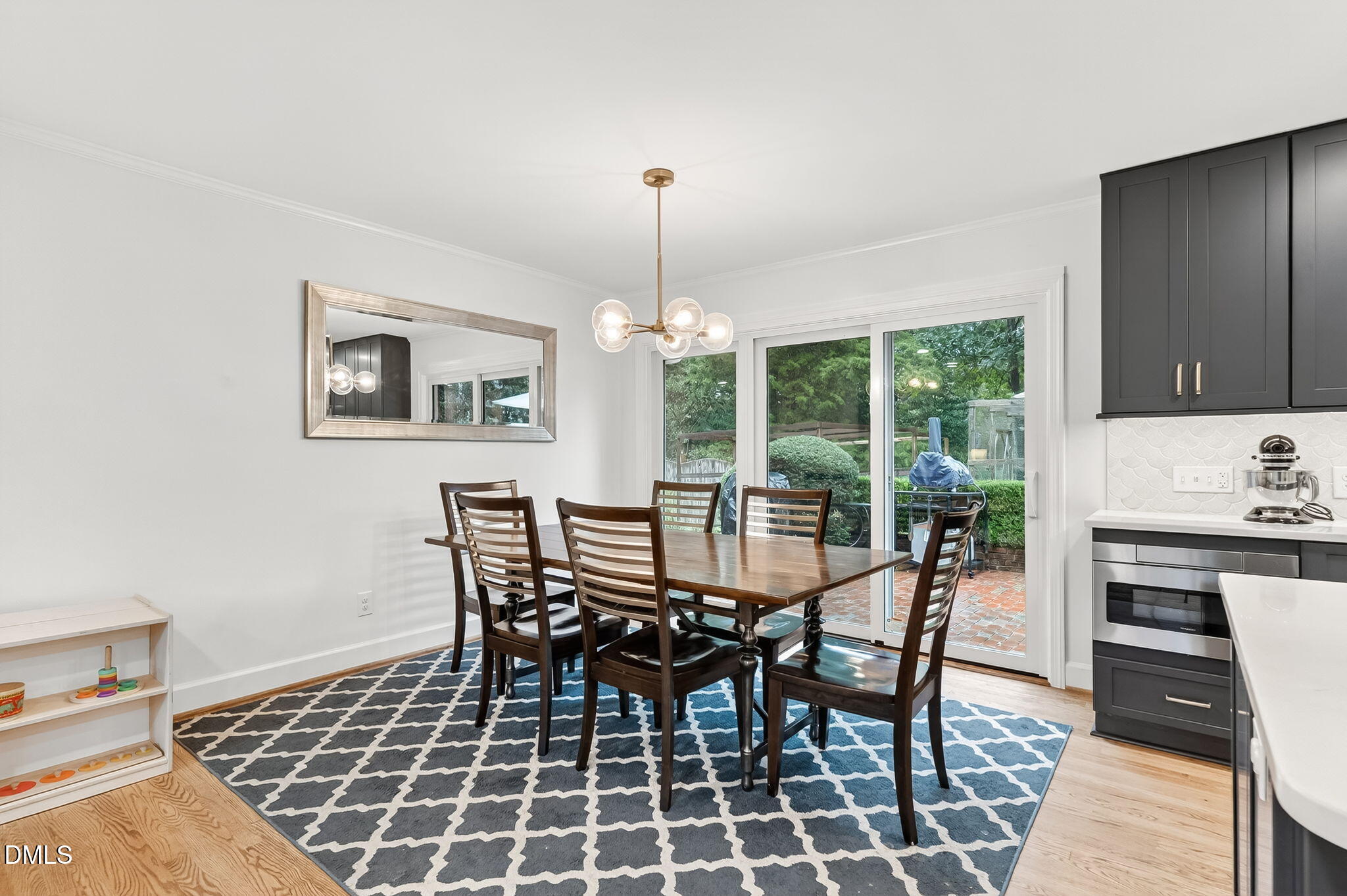 4206 Laurel Ridge Drive Raleigh, NC 27612 - Photo 10 of 62 a view of a dining room with furniture window and outside view
