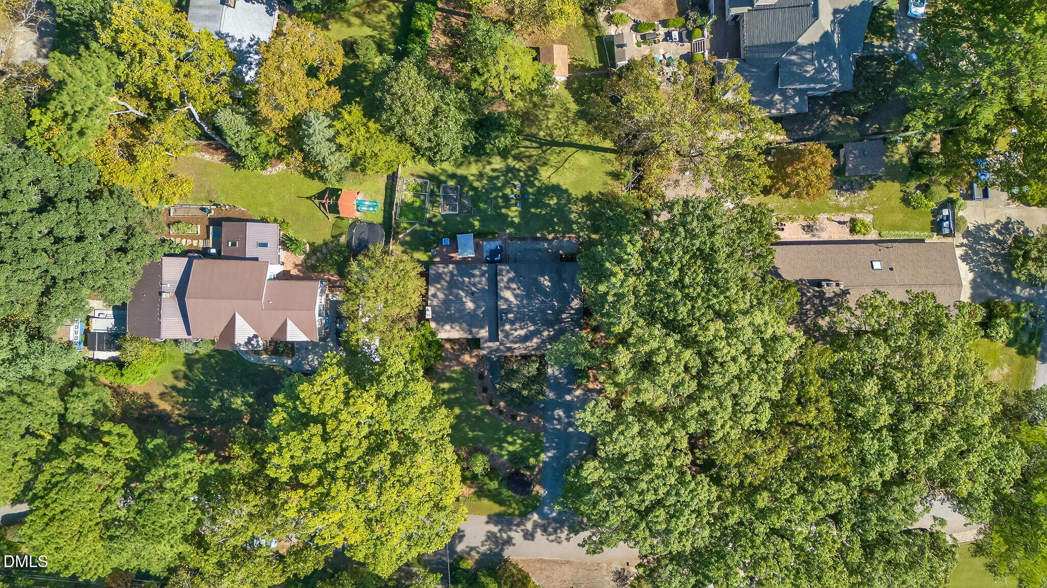 4206 Laurel Ridge Drive Raleigh, NC 27612 - Photo 2 of 62 an aerial view of a house with a yard