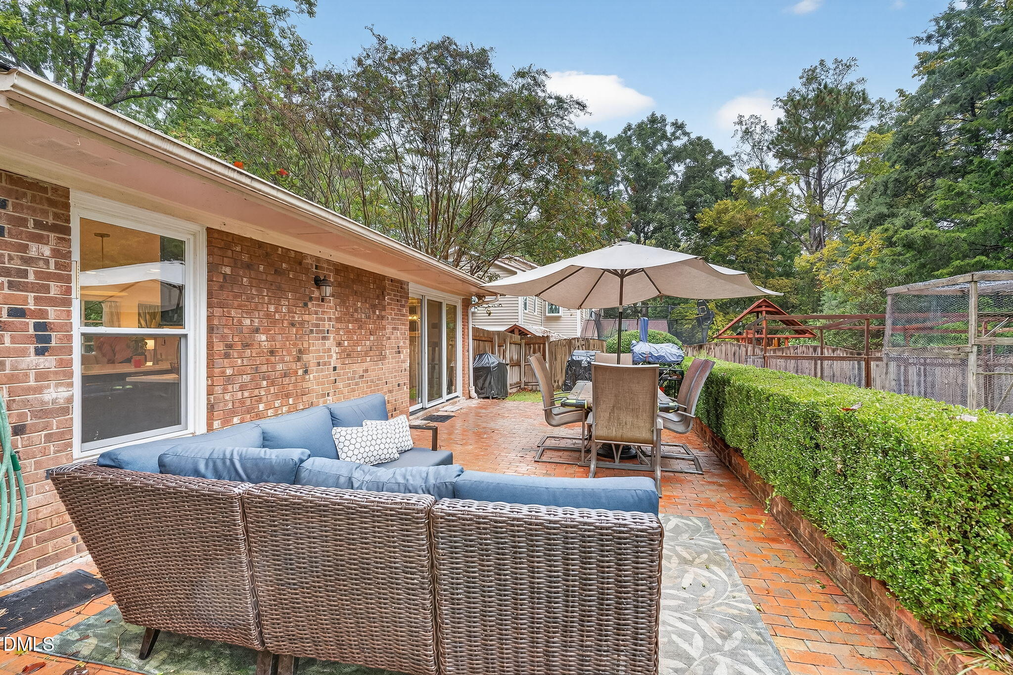 4206 Laurel Ridge Drive Raleigh, NC 27612 - Photo 39 of 62 a view of outdoor space yard deck patio and outdoor kitchen