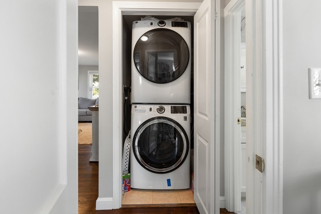 25 Eames Street North Reading, MA 01864 - Photo 12 of 25 a utility room with dryer and washer