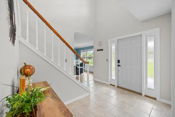 a view of an entryway