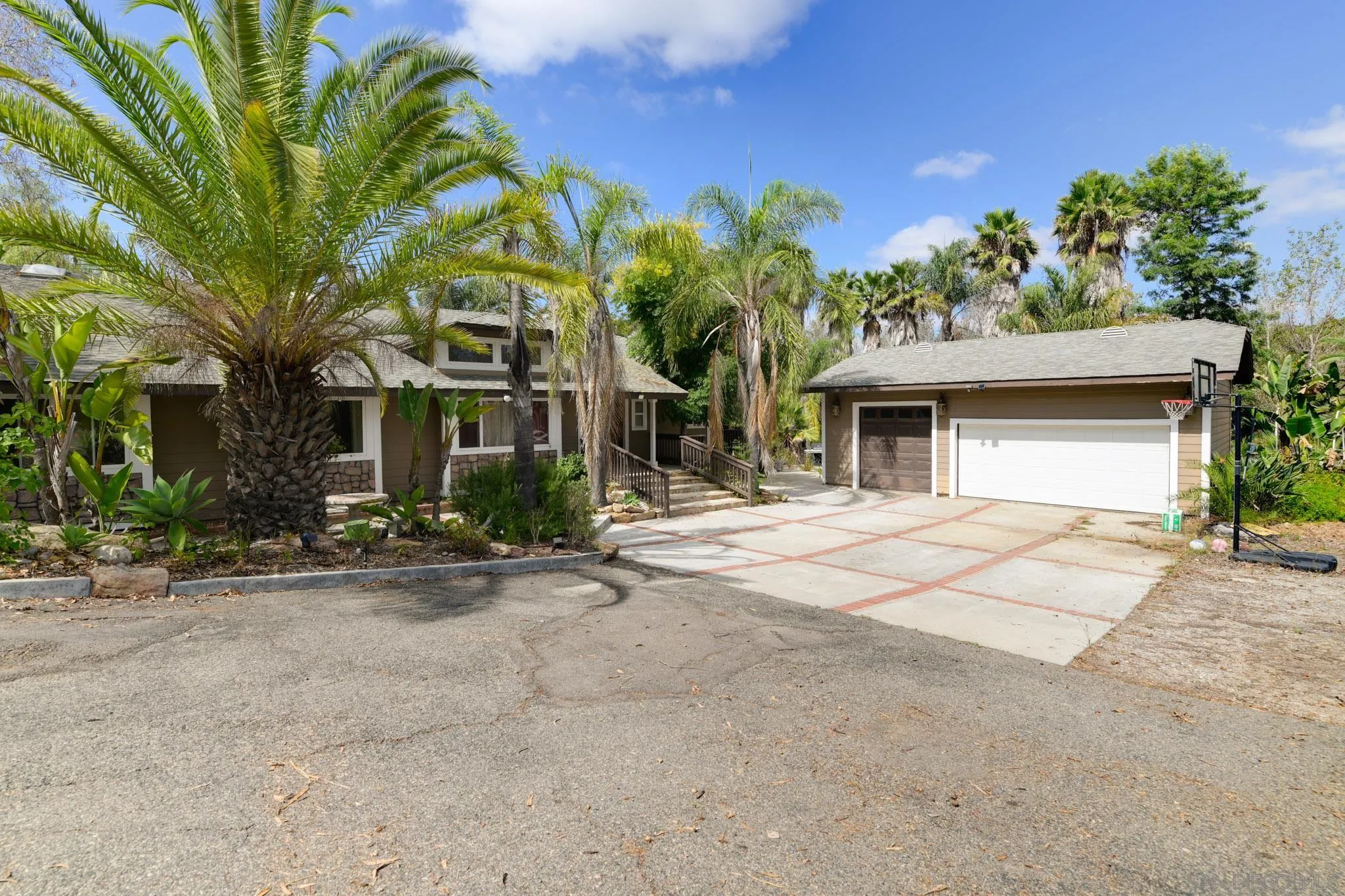 30015 Ridge Creek Road Valley Center, CA 92082 - Photo 3 of 59 front view of house with a yard
