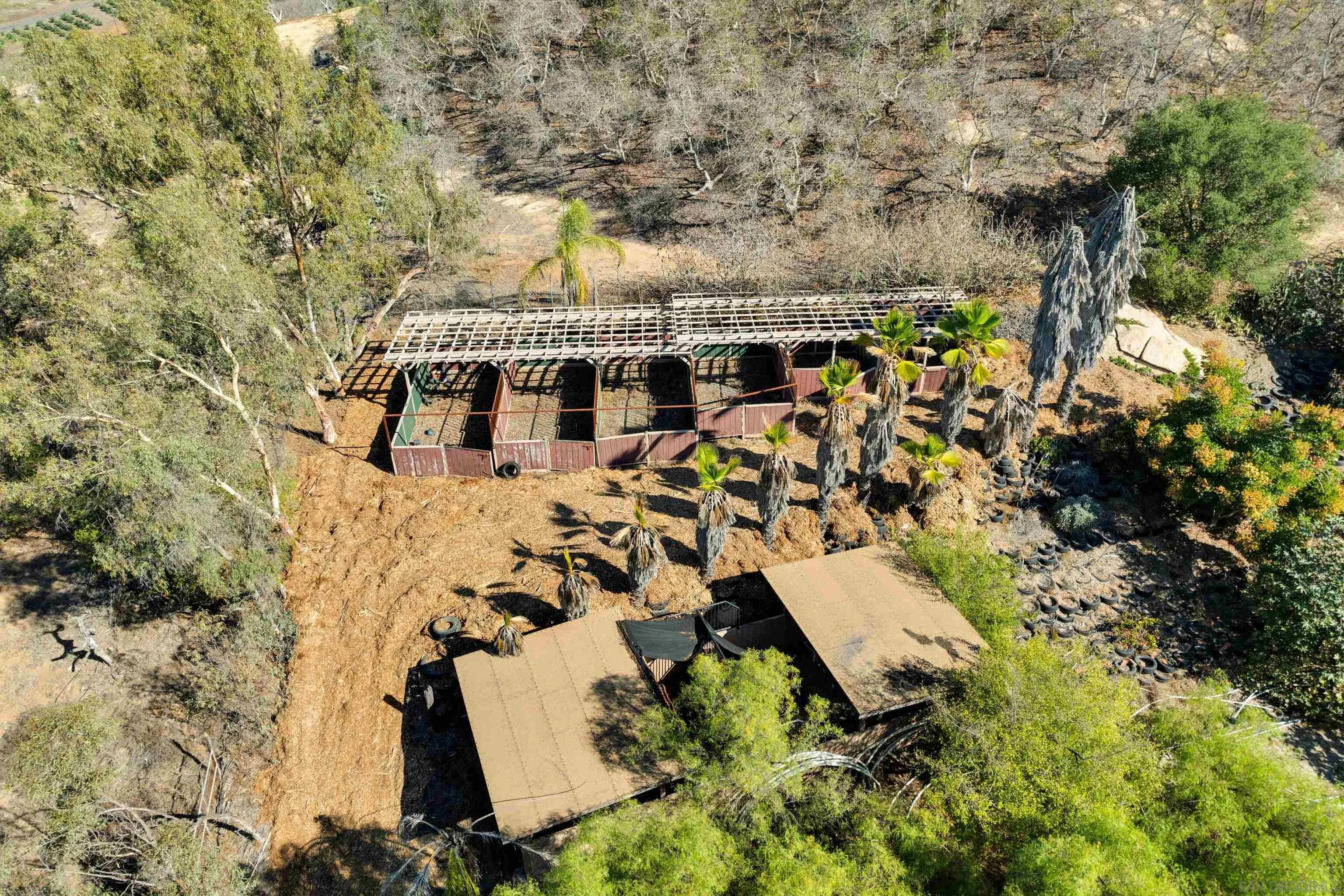30015 Ridge Creek Road Valley Center, CA 92082 - Photo 54 of 59 an aerial view of a house with a yard