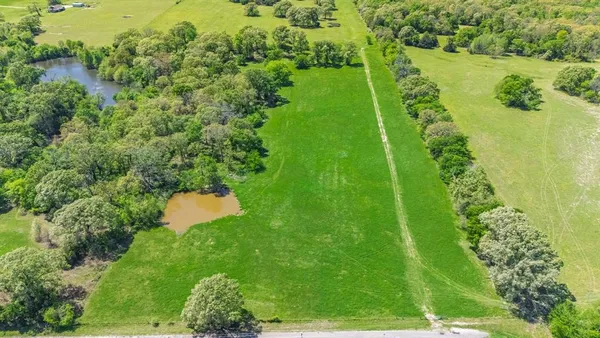 a lush green field with lots of green space