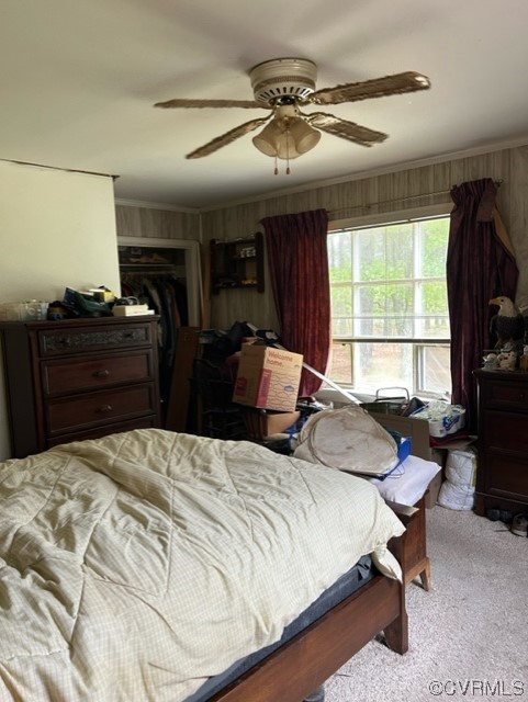 1933 South Genito Road Burkeville, VA 23922 - Photo 23 of 25 a bedroom with a bed and a chandelier