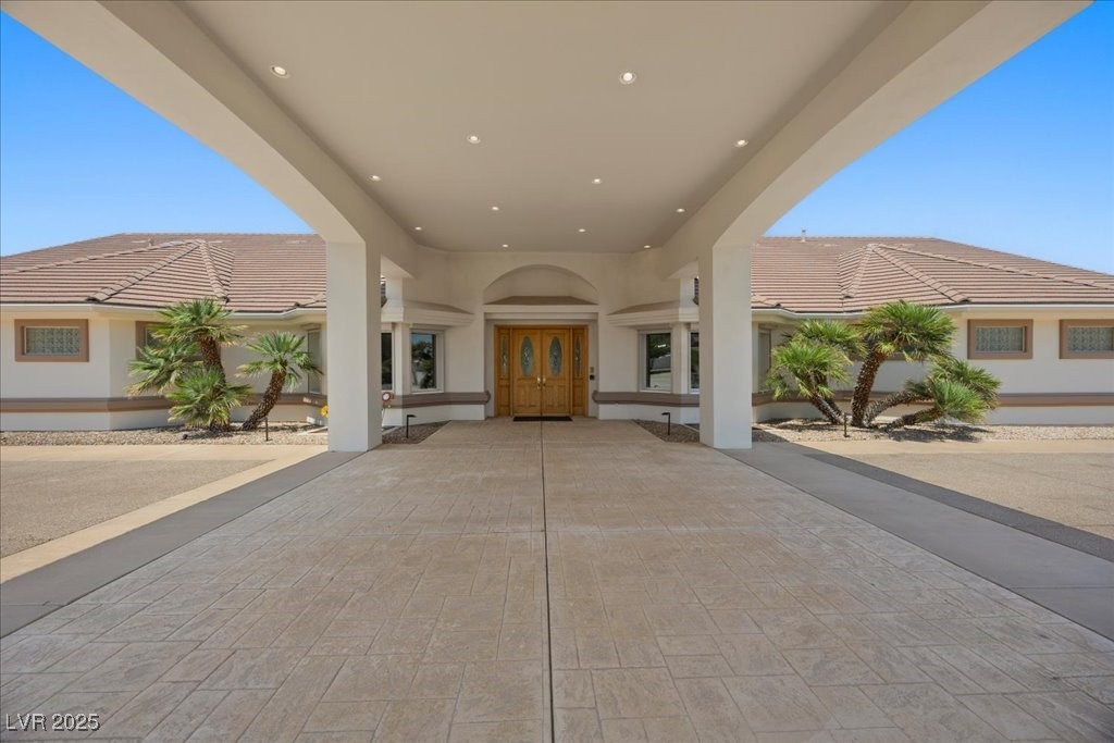 640 Quail Covey Road Henderson, NV 89002 - Photo 3 of 75 Main Entrance french doors