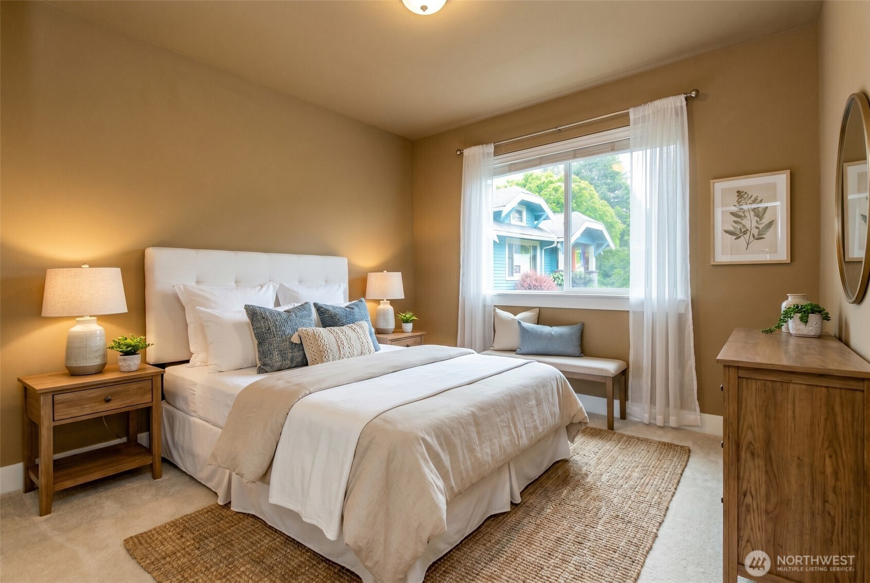 3000 South Mt Baker Boulevard Seattle, WA 98144 - Photo 30 of 40 a bedroom with a bed and a window