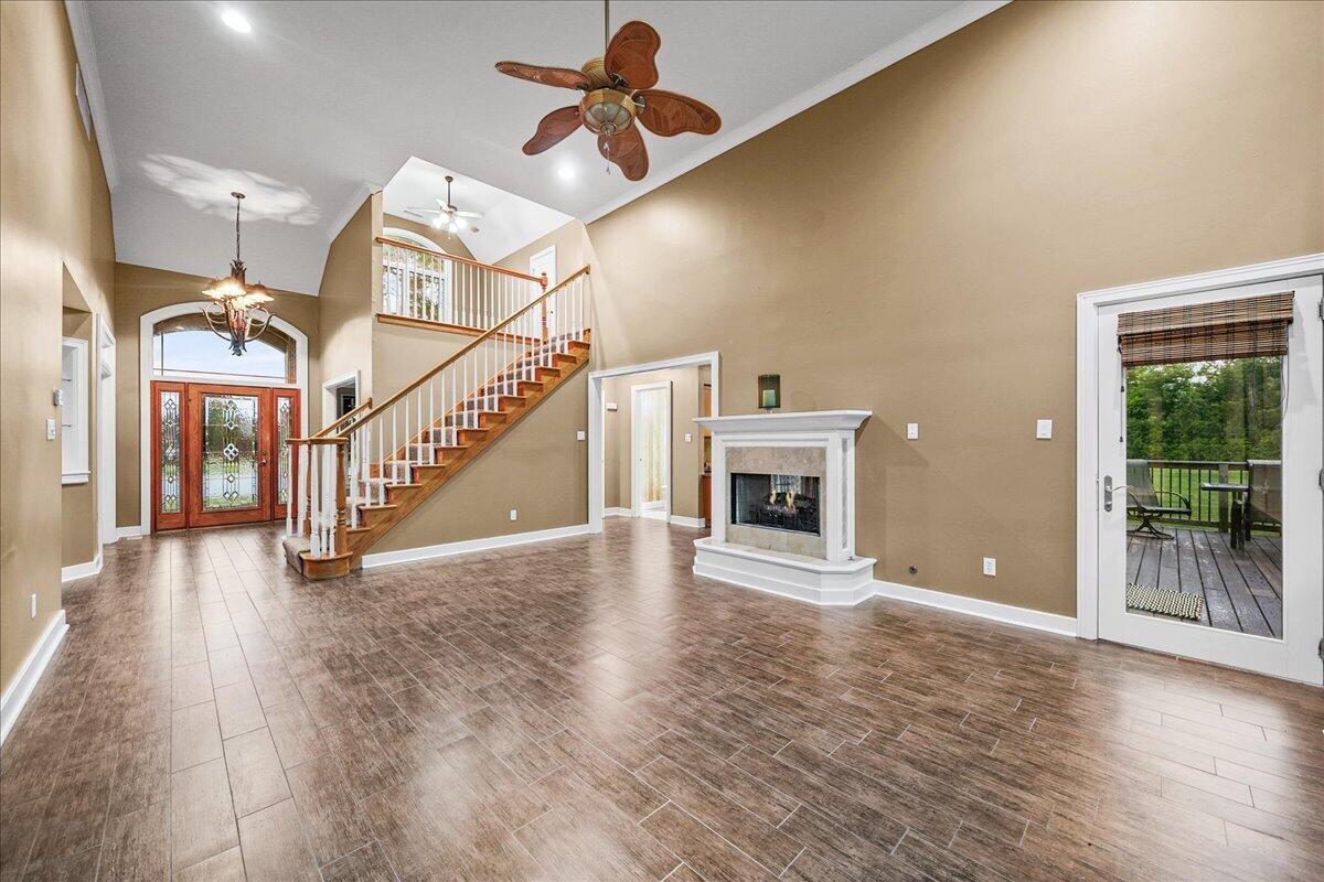 8751 Bridgewater Court Crown Point, IN 46307 - Photo 23 of 49 a view of an entryway with wooden floor