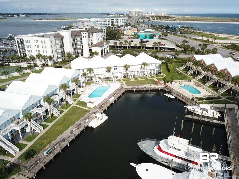 3575 Bayou Road, Unit A 10 Orange Beach, AL 36561 - Photo 23 of 31 Aerial View showing proximity to Perdido Pass