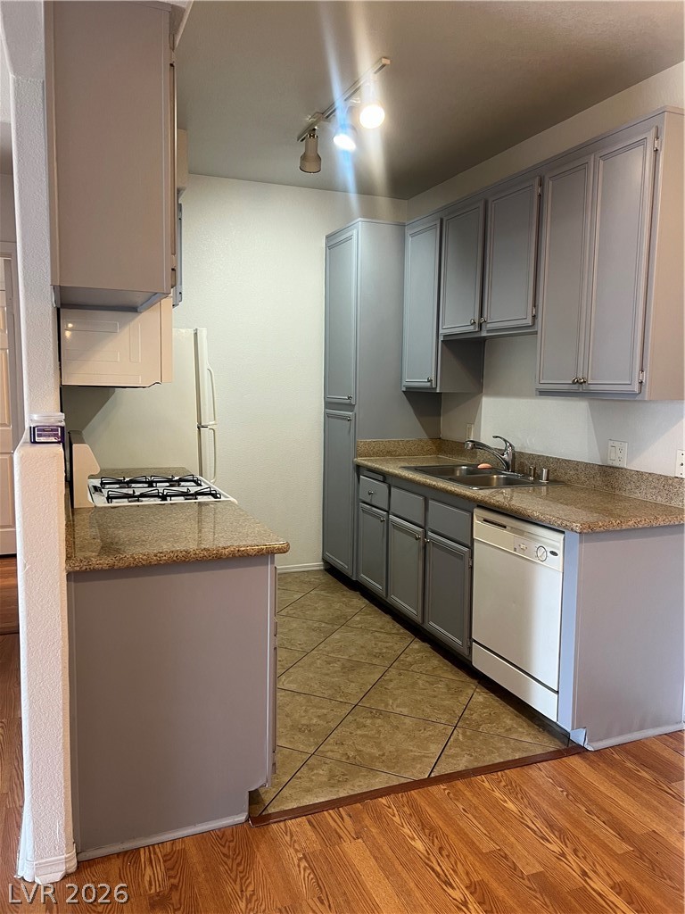 3318 North Decatur Boulevard, Unit 1174 Las Vegas, NV 89130 - Photo 5 of 23 This functional kitchen features ample cabinetry and a practical layout.