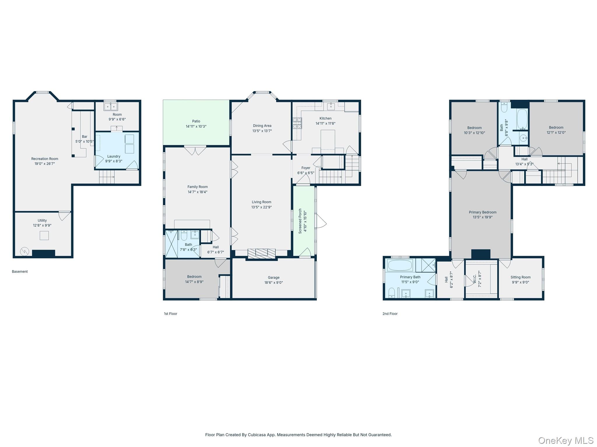 46 Wyatt Road Garden City, NY 11530 - Photo 32 of 32 a picture of floor plan