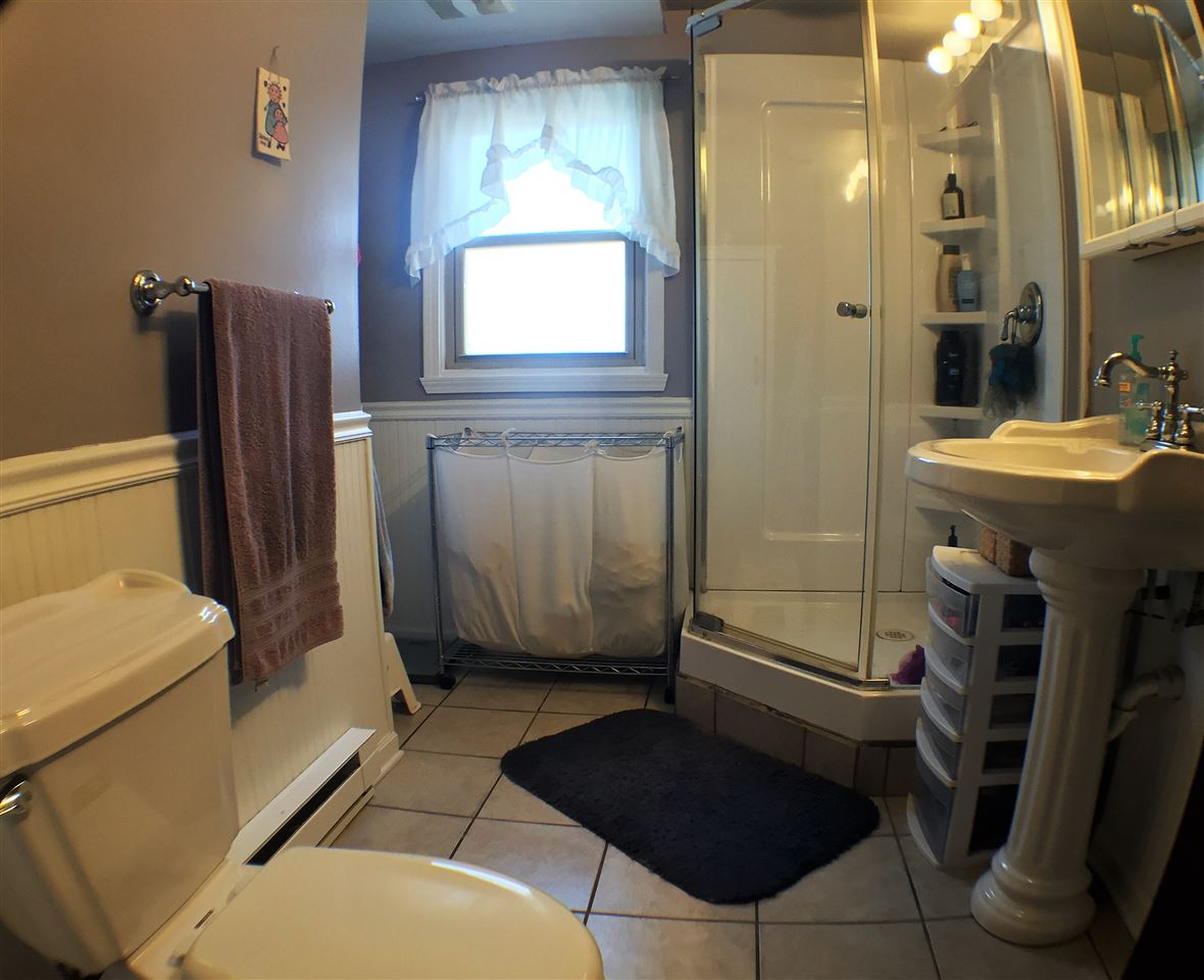 11578 Comly Rd. Winnebago, IL 61088 - Photo 15 of 23 a bathroom with a sink a toilet and shower