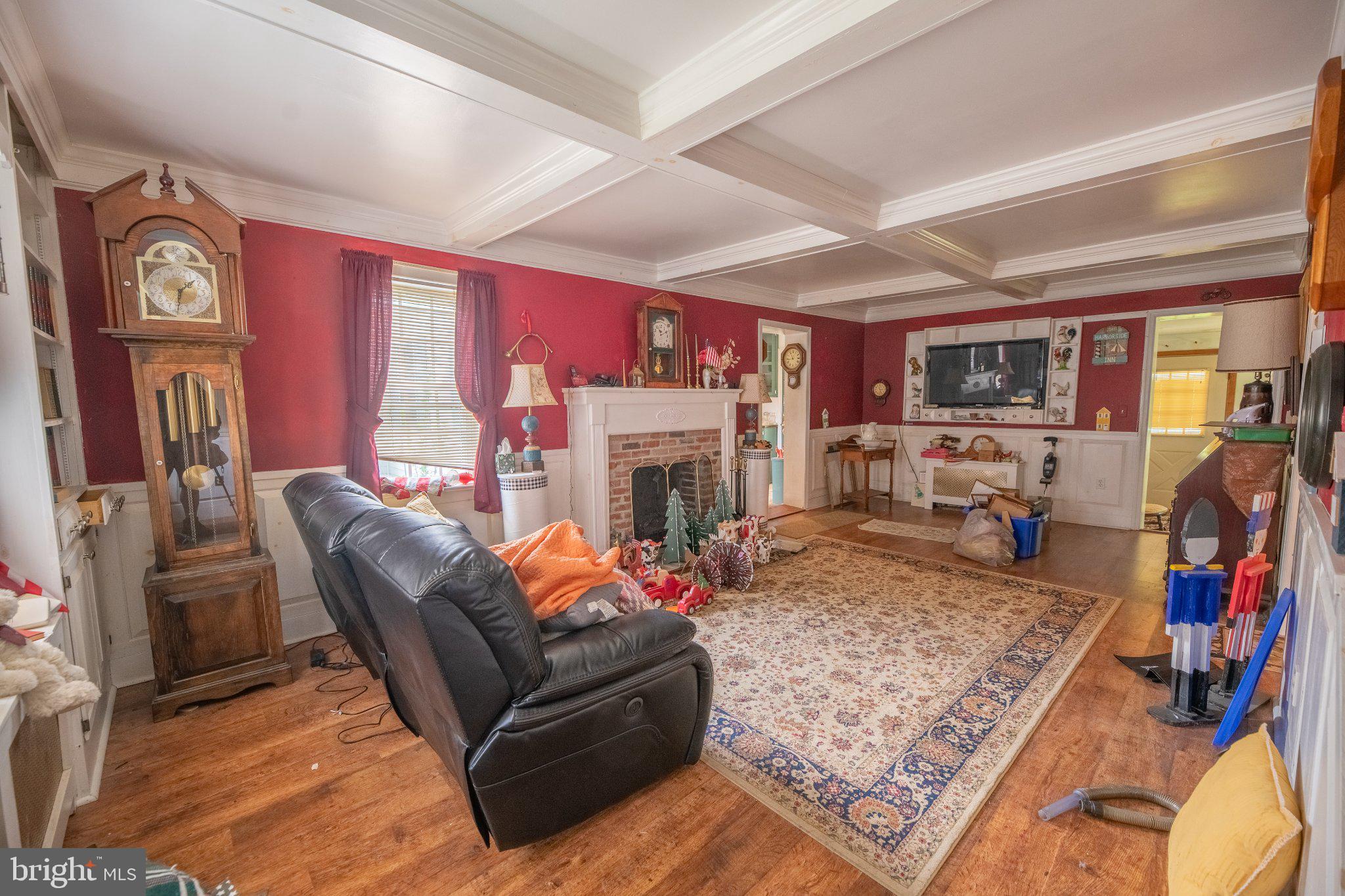 57 Diverty Road Pennington, NJ 08534 - Photo 7 of 86 Cozy living room with rich hues.