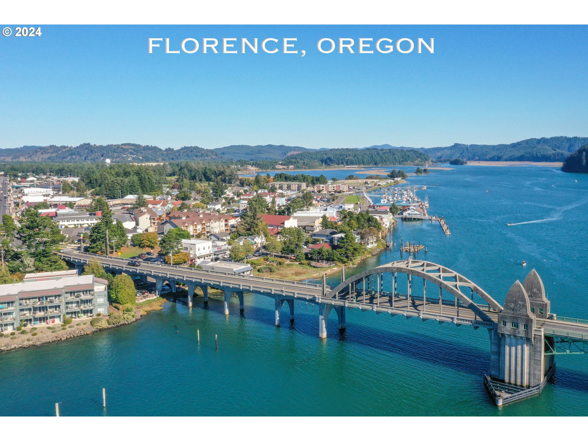 Lakepoint Drive, Unit 33 Florence, OR 97439 - Photo 6 of 9 a view of a city from a terrace