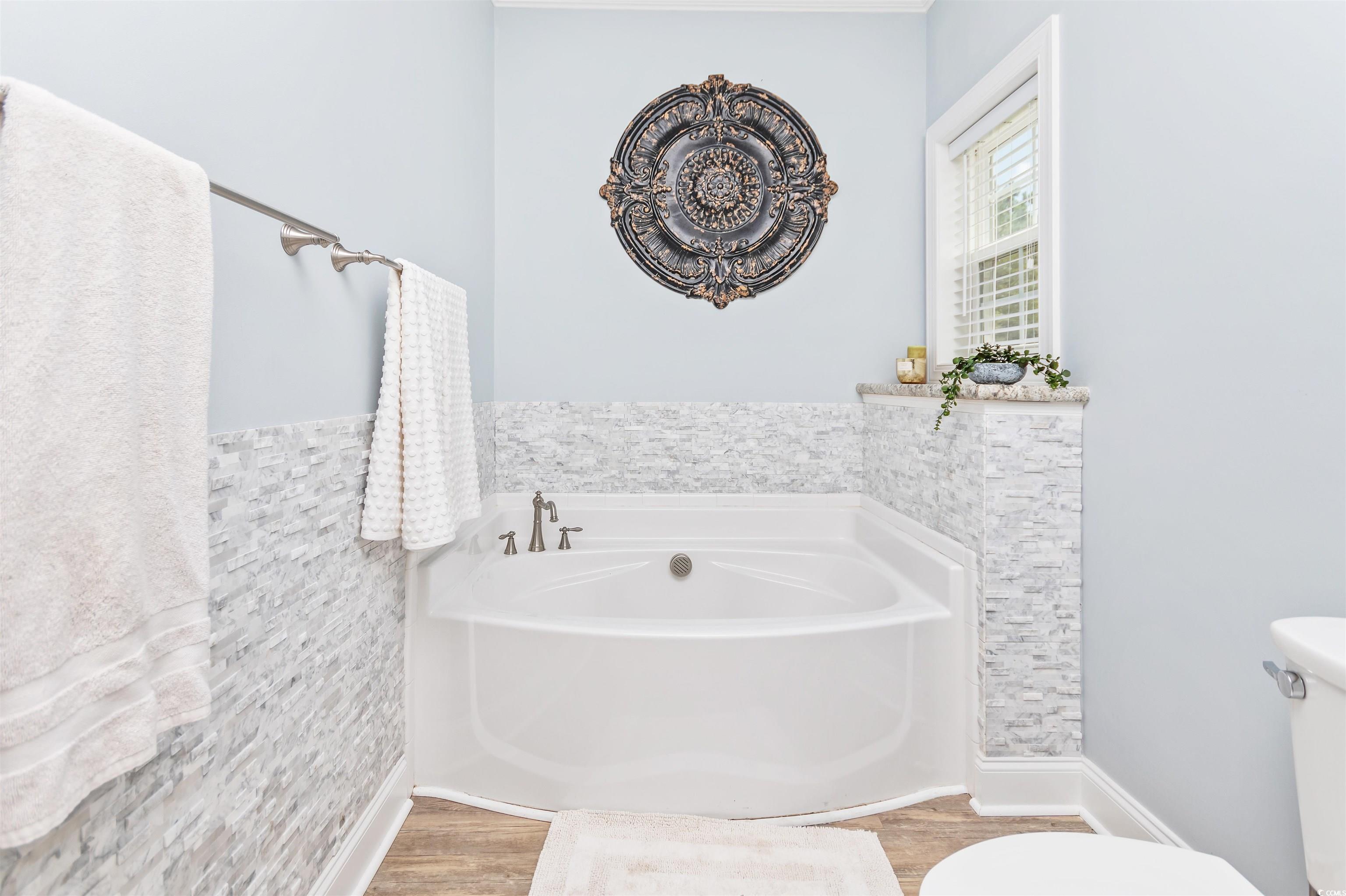 510 Council Bluff Road Longs, SC 29568 - Photo 18 of 40 Bathroom featuring wood-type flooring, toilet, and