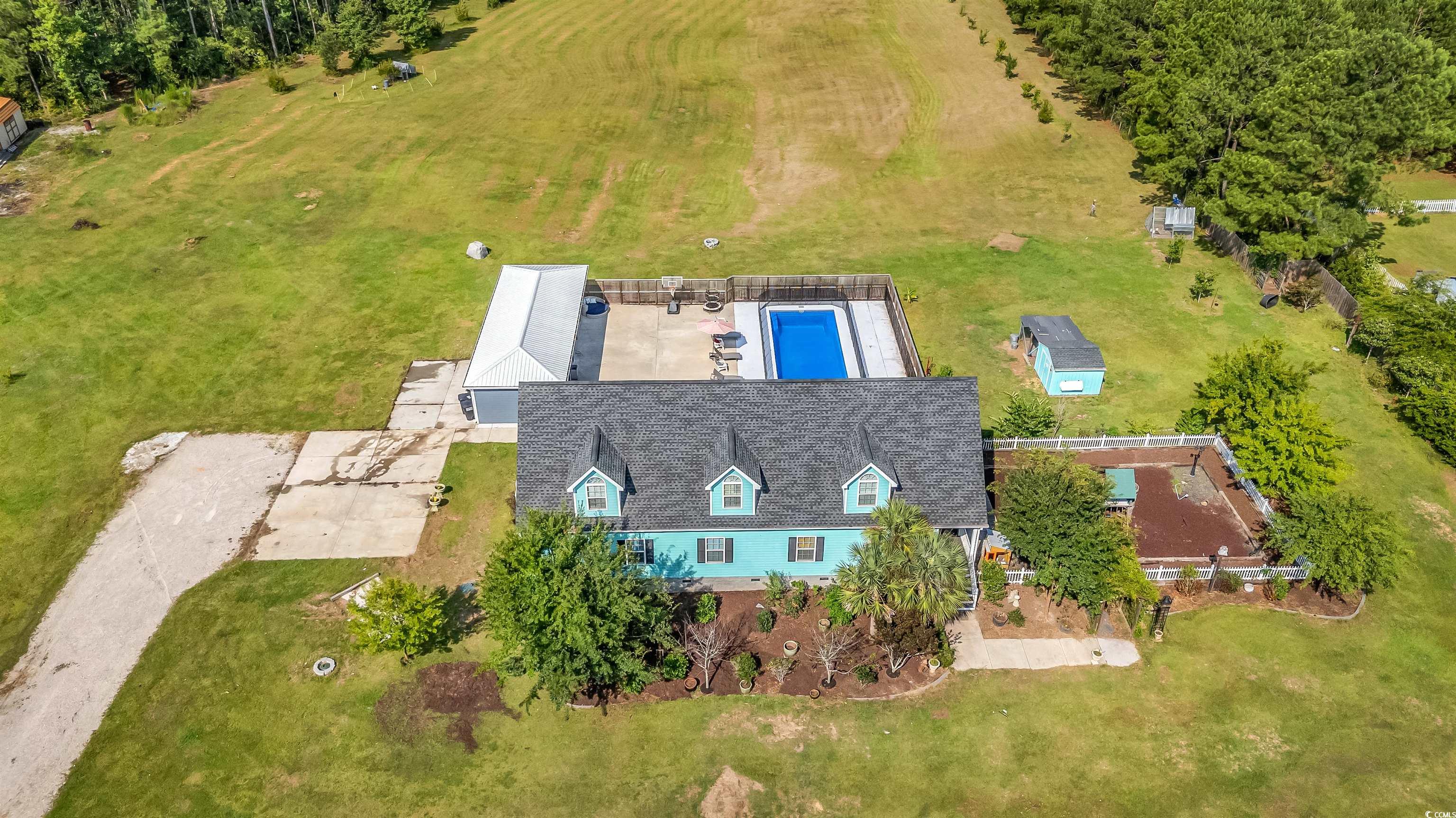 510 Council Bluff Road Longs, SC 29568 - Photo 2 of 40 Birds eye view of property