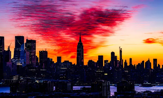 a city view with a city