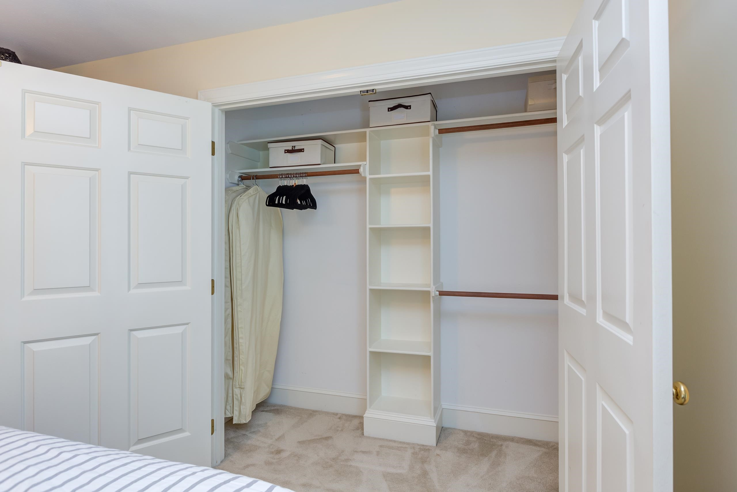 2913 Hawtree Drive Raleigh, NC 27613 - Photo 22 of 28 Even the secondary bedroom closets are built with luxury living in mind. Closet