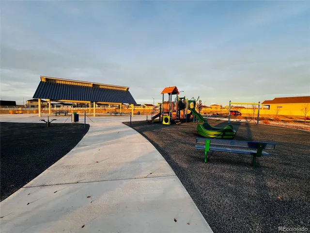 a view of outdoor space with seating area