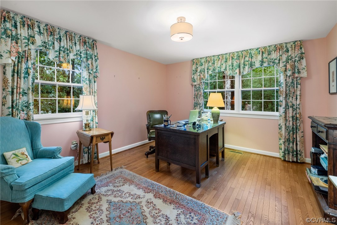 100 Raven Rock Road Henrico, VA 23229 - Photo 25 of 40 Front Corner Bedroom currently used as an office.