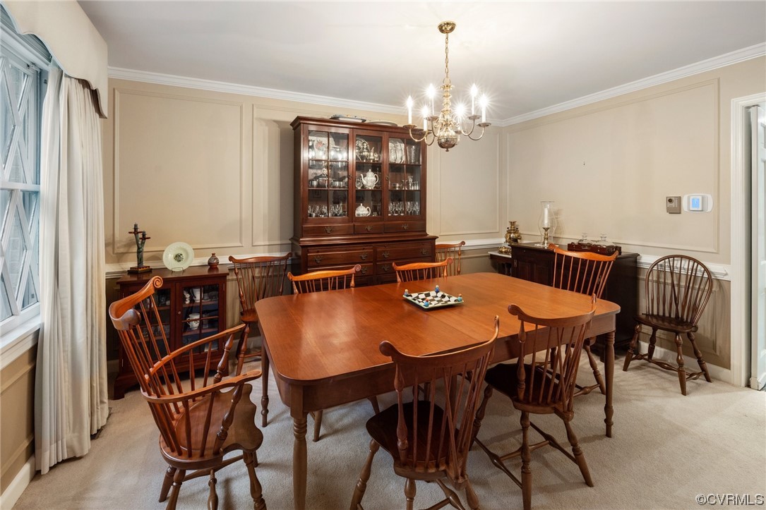 100 Raven Rock Road Henrico, VA 23229 - Photo 7 of 40 Dining Room location between Living Room & Kitchen.