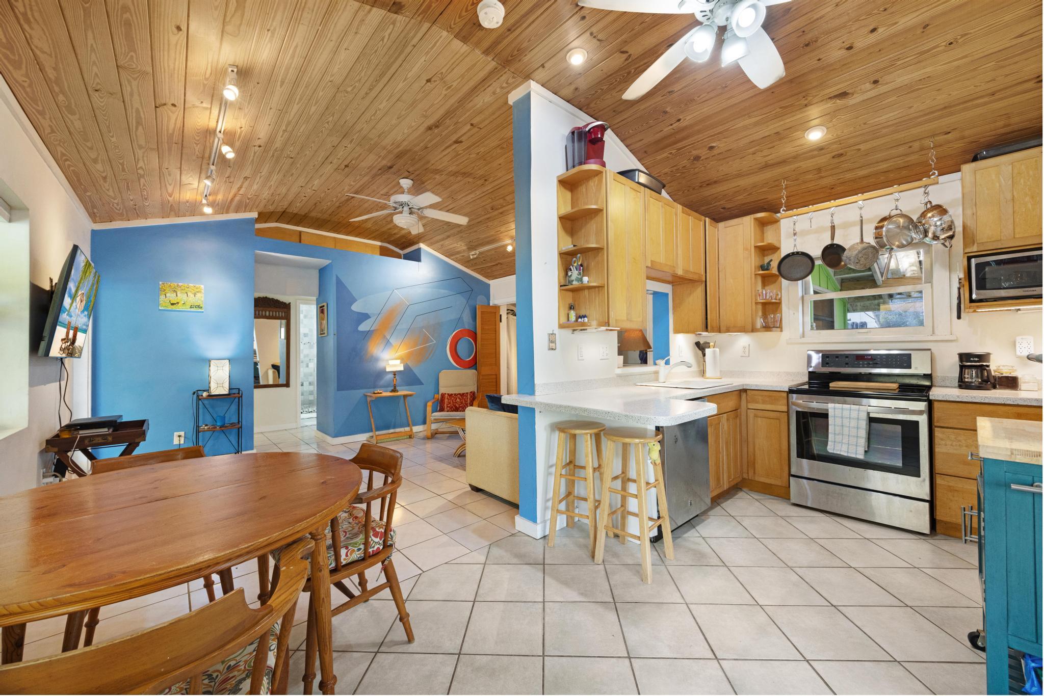 1925 Fogarty Avenue Key West, FL 33040 - Photo 9 of 60 Open Concept Kitchen and Dining