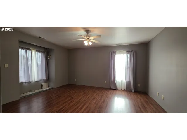 a view interior of a house with a window