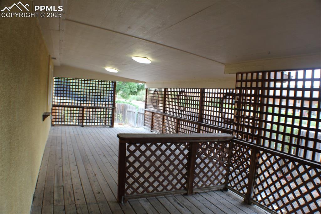 4706 Pioneer Road Pueblo, CO 81008 - Photo 16 of 23 a view of a roof deck