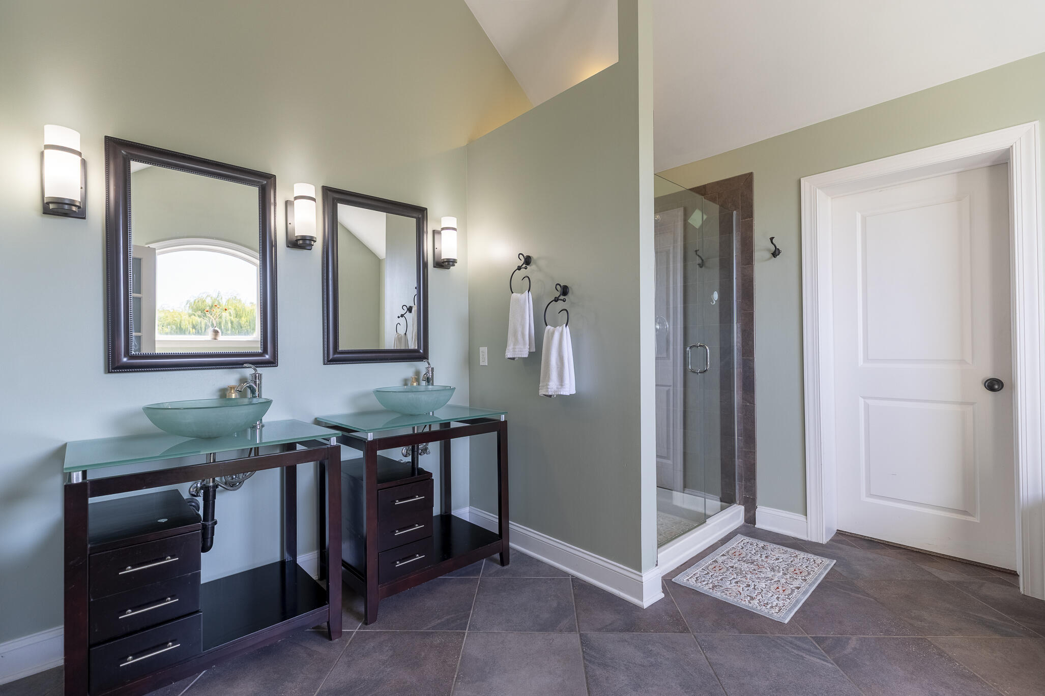 12492 Washington Street Crown Point, IN 46307 - Photo 19 of 43 a view of a bathroom from the hallway