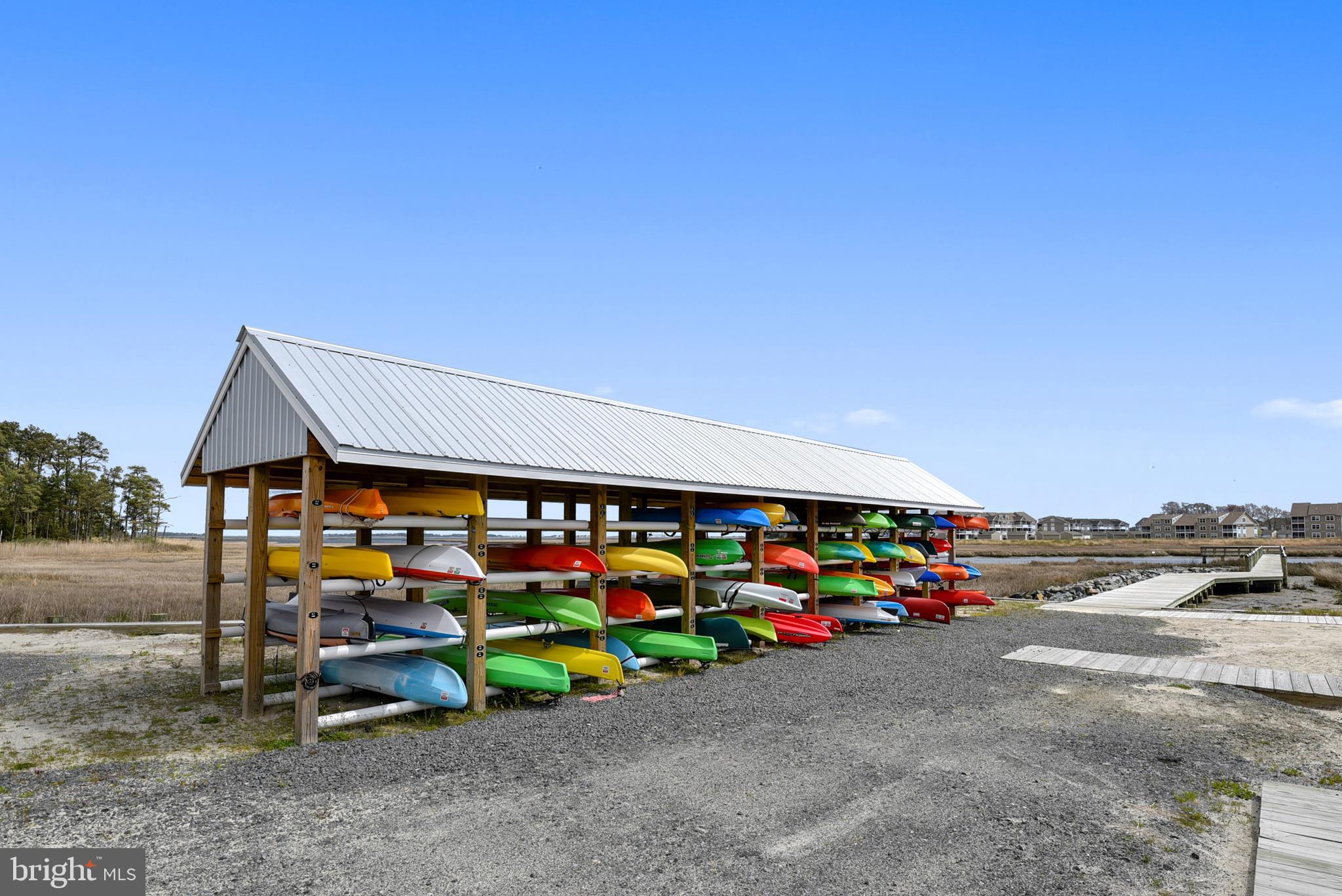 32863 Widgeon Road, Unit 14 Ocean View, DE 19970 - Photo 66 of 73 Marina provides storage for kayaks/canoes
